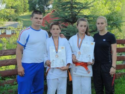 Judoka orădeni şi-au adjudecat o medalie la Cupa Europeană de U15 şi două la CN U13
